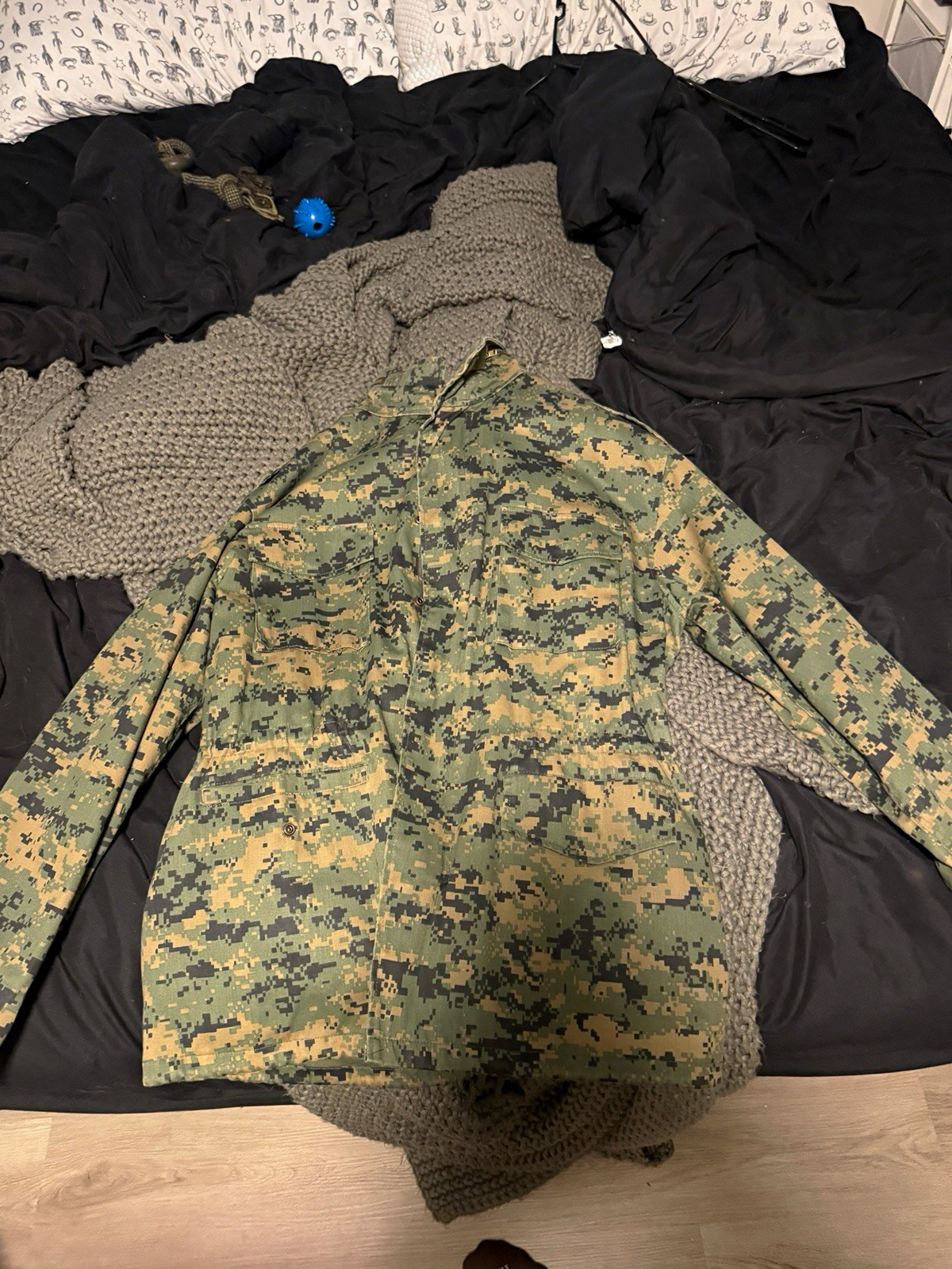 PROPPER USMC MARPAT Digital Woodland Combat Utility Blouse Jacket