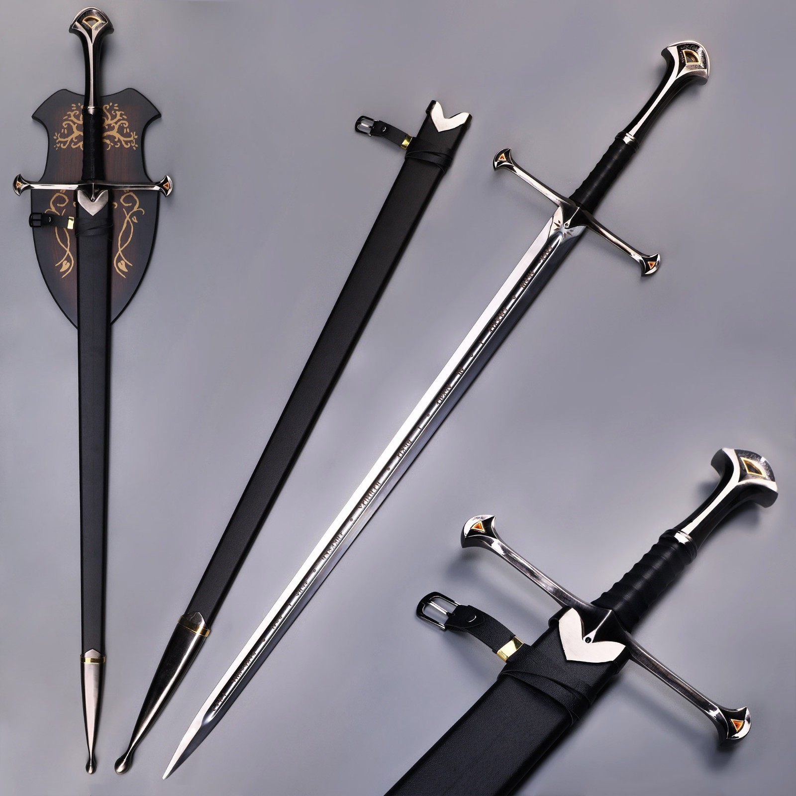 The Lord of the Rings, Aragorn Sword Scripture Edition, Nasir