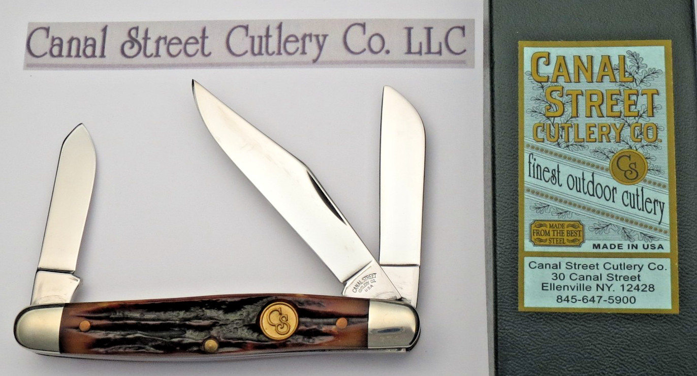 Canal Street 2008 Production 312303 Stockman Knife - MINT New Old Stock