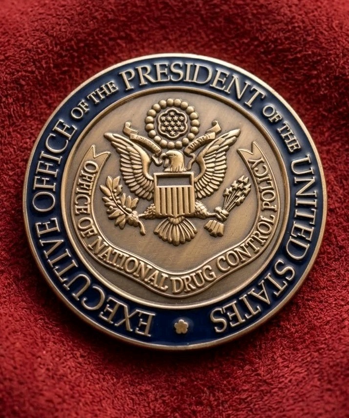 New Authentic Trump Executive Office Of The President ONDCP Challenge Coin