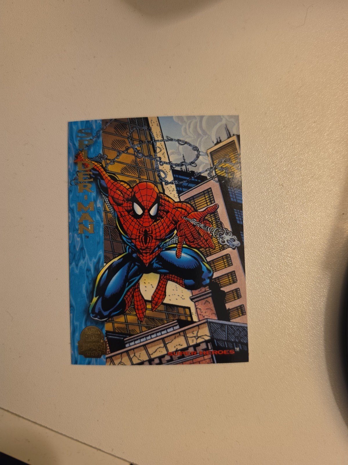 1994 MARVEL UNIVERSE Spider-Mam #130  GEM RARE POP 23