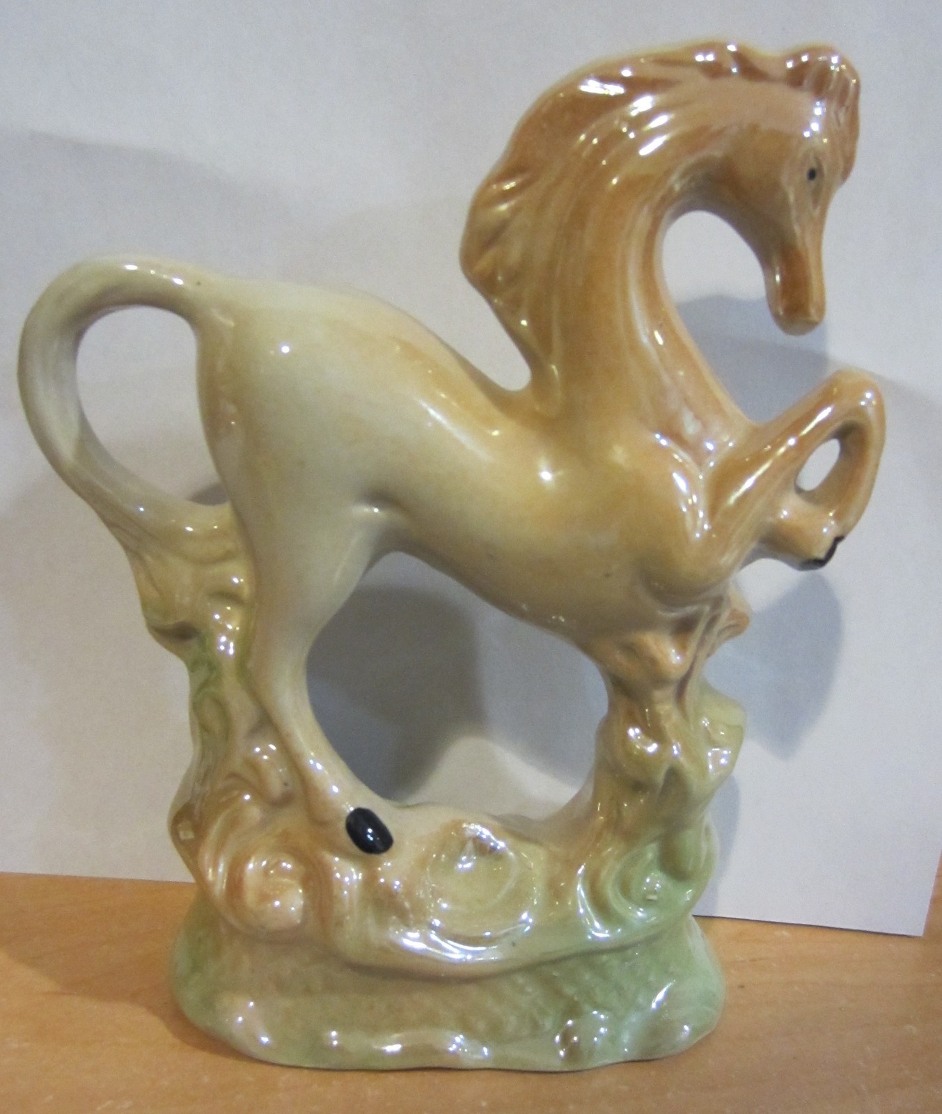 Vintage Ceramic lusterware horse figurine