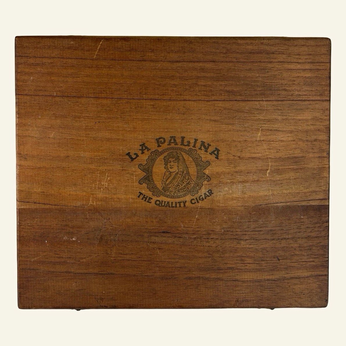 Vintage La Palina Cigar Box 12” x 10.5”