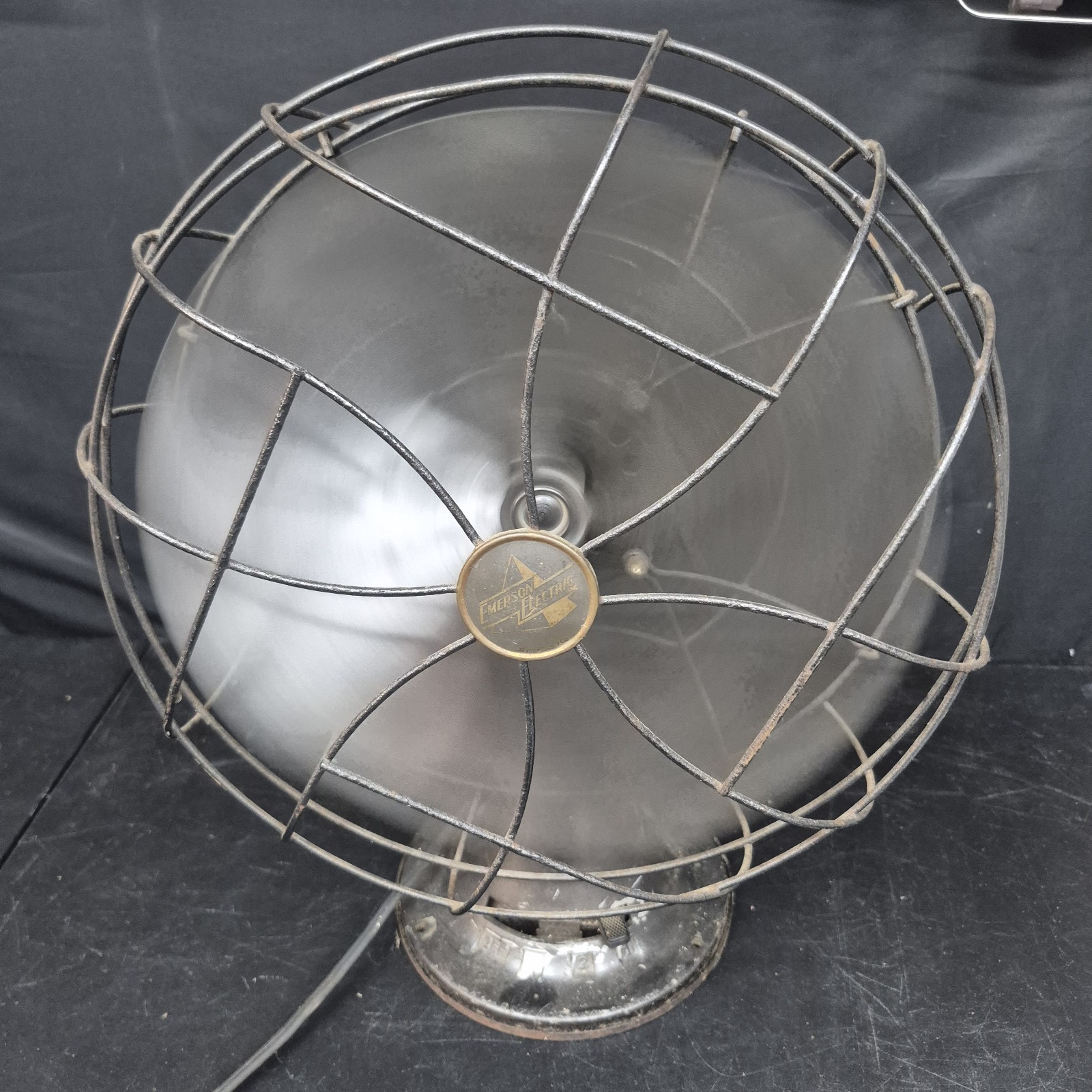 Vintage Emerson 77646-AS Electric Desk Fan TESTED WORKS