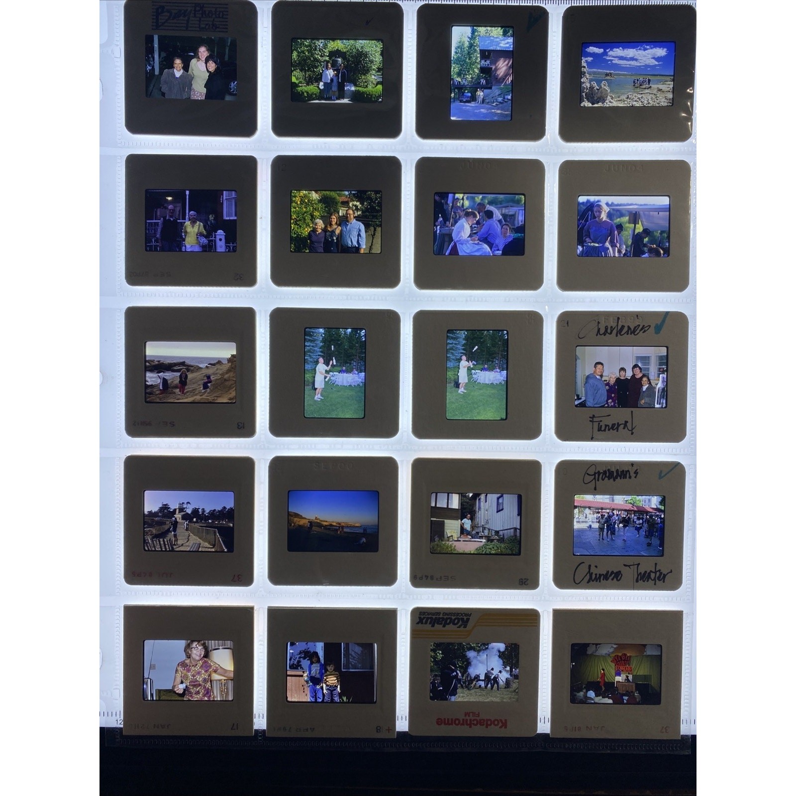 VTG 35mm Slide Lot of 20 People Doing Stuff In The 70s/80s LOOK amazing photos