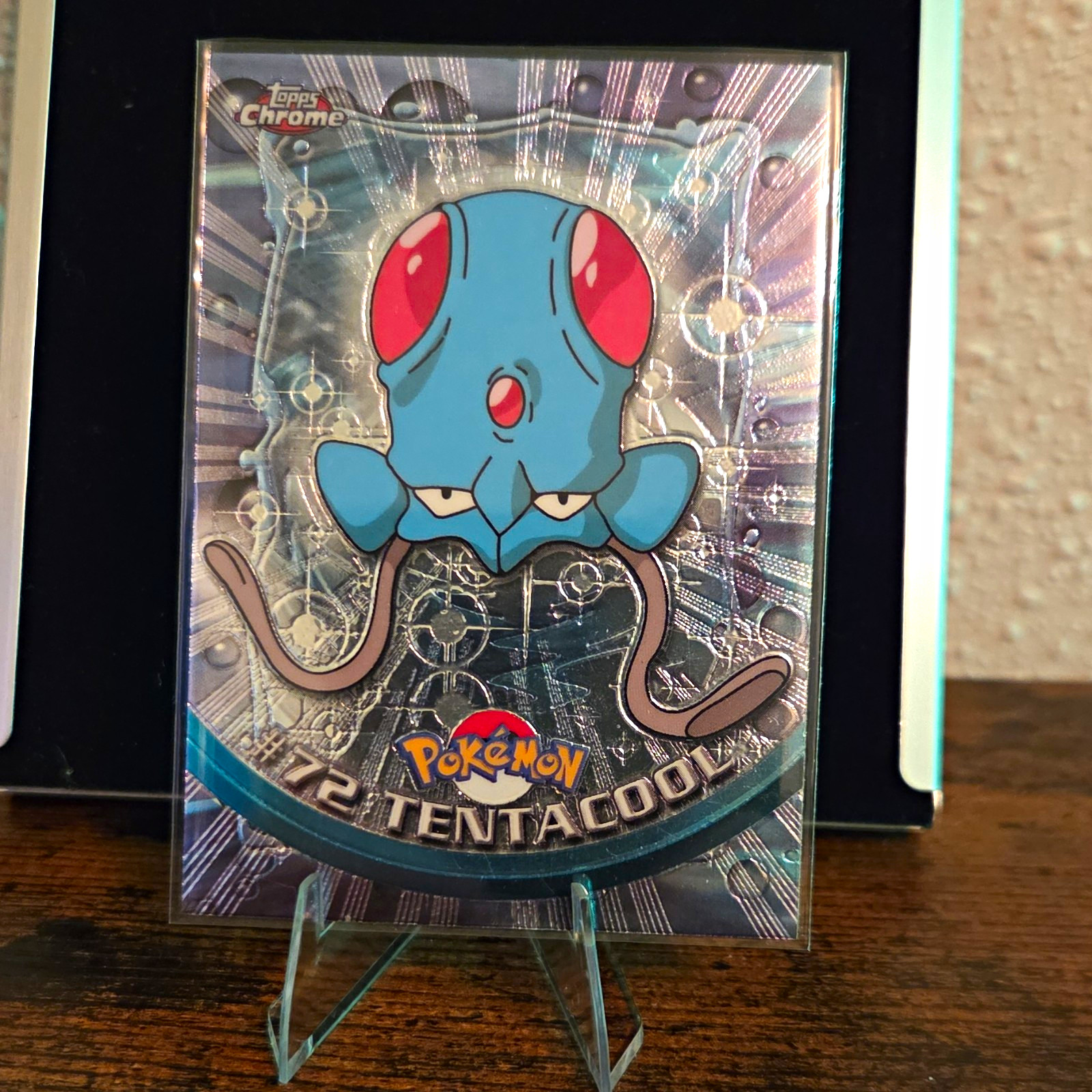 Topps 1999 Topps Chrome Pokémon Tentacool #72 Non-Sport Trading Card