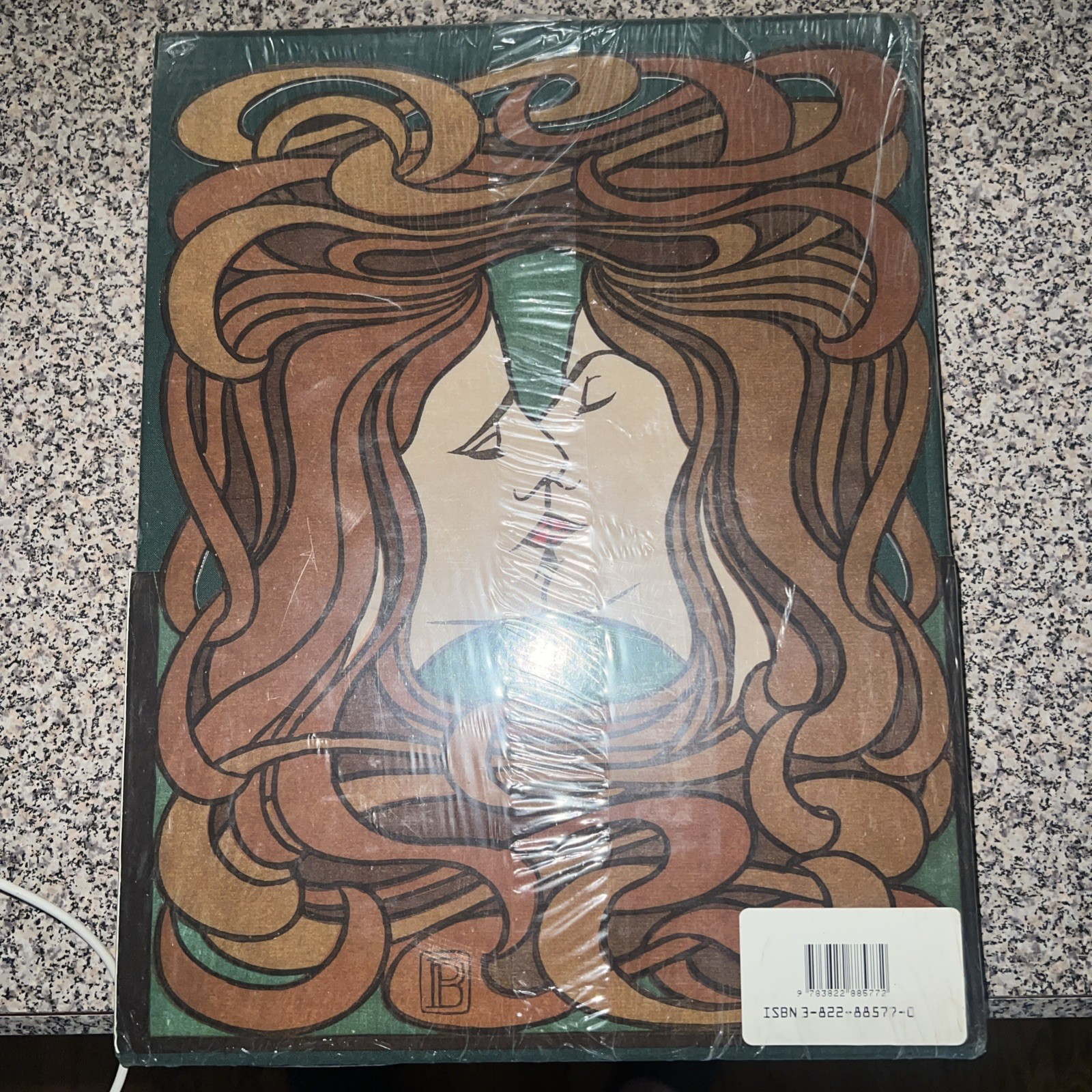 Art Nouveau collectible HC sealed oversized Book 