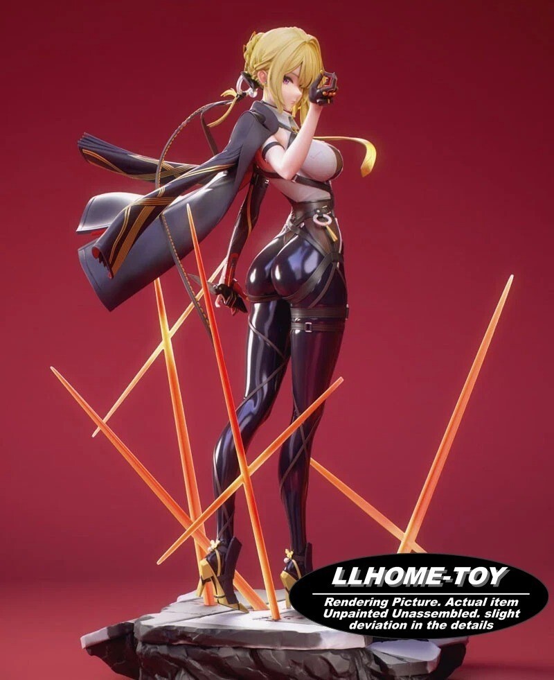 1/6 33cm Evelyn Chevalier 3D Print Garage Kit Figure Model Unpainted GK gift