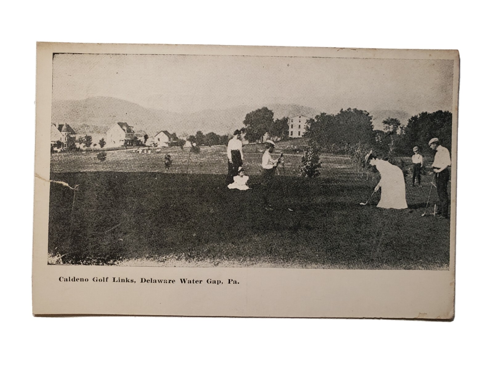 c. 1907-15 Postcard: Caldeno Golf Links - Delaware Water Gap, PA
