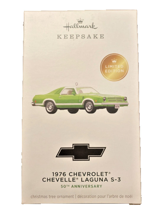 2026 Hallmark 1976 Chevrolet Chevelle Laguna S-3 50th Anniversary LIMITED