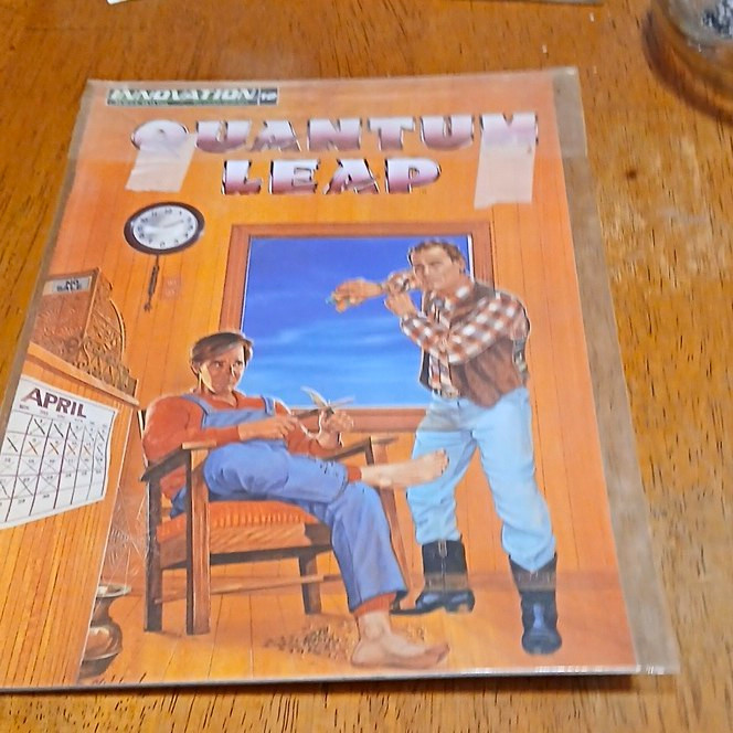 innovation quantum leap comic book single issue single unit full color format