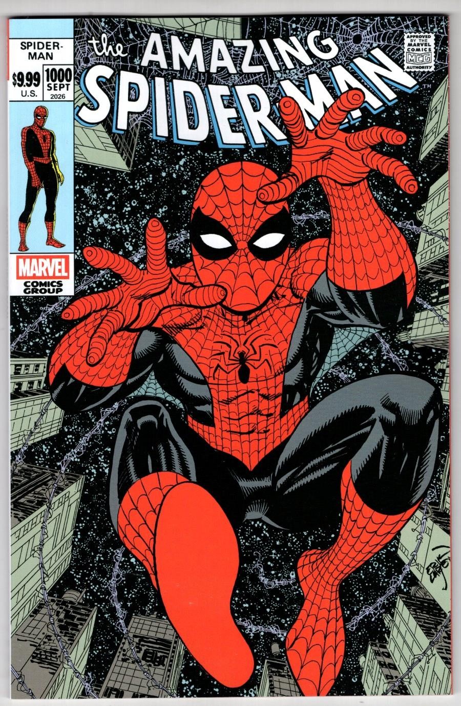 AMAZING SPIDER-MAN #1000 1:25 VARIANT ERIK LARSEN INCENTIVE KEY COLLECTORS ITEM