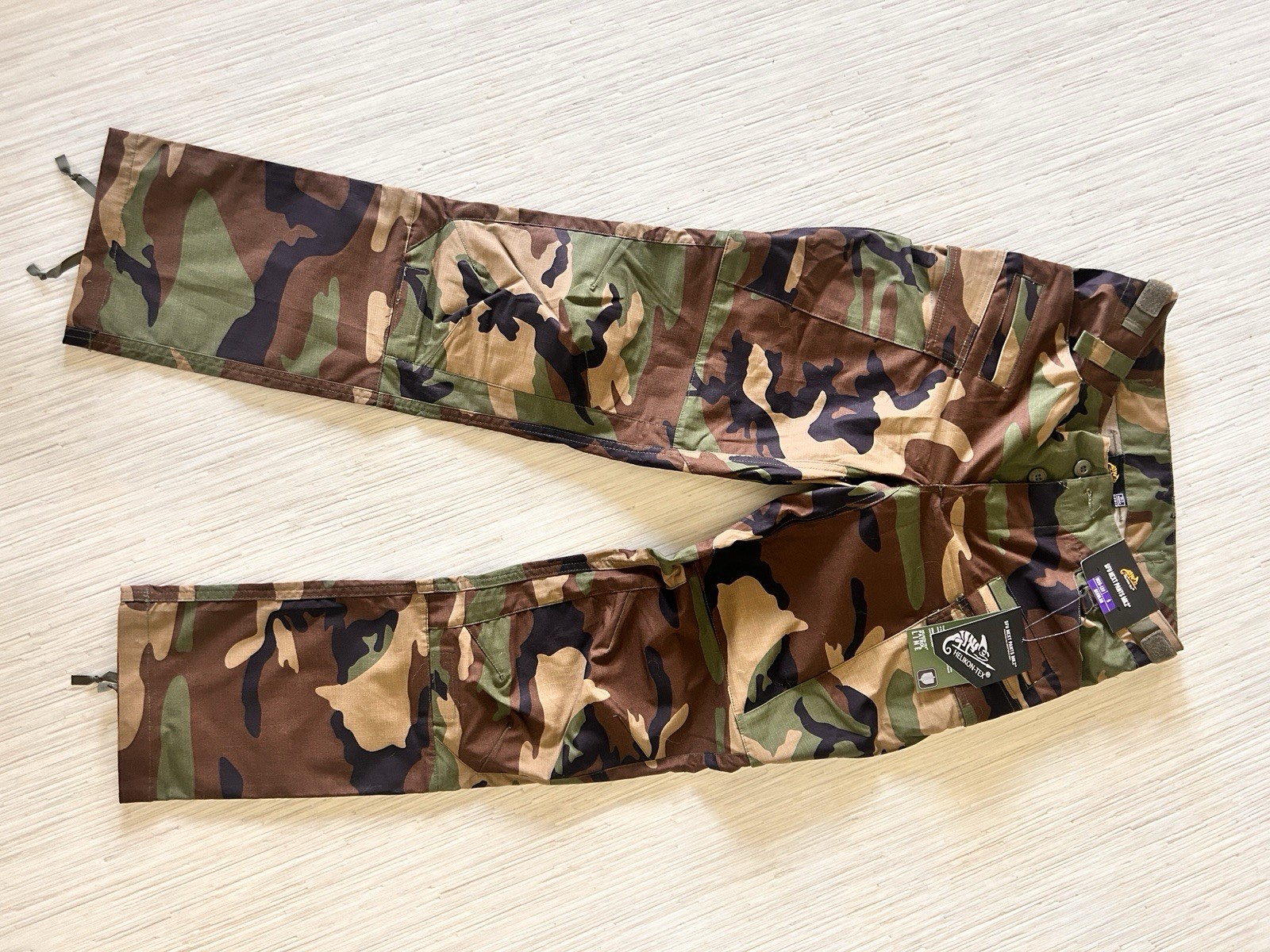 Helikon-Tex SFU NEXT MK2 Pants Combat Military Cargo bdu Pants CAMO Size Small