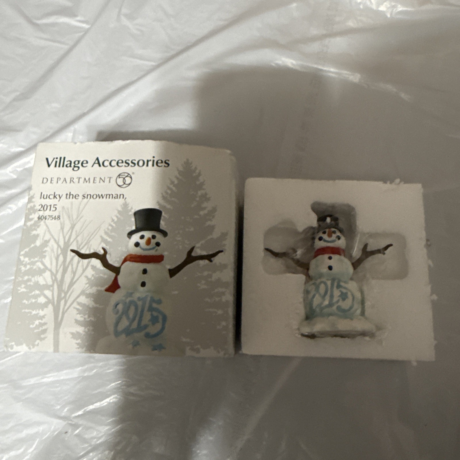 Department 56 - Lucky The Snowman 2015 4047548