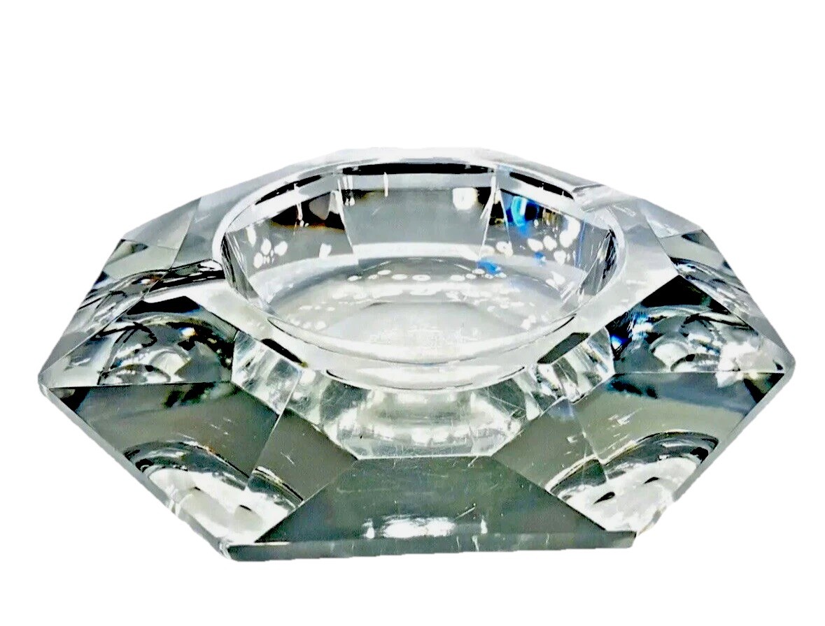 Fabulous Val St Lambert Heavy Lead Crystal 9