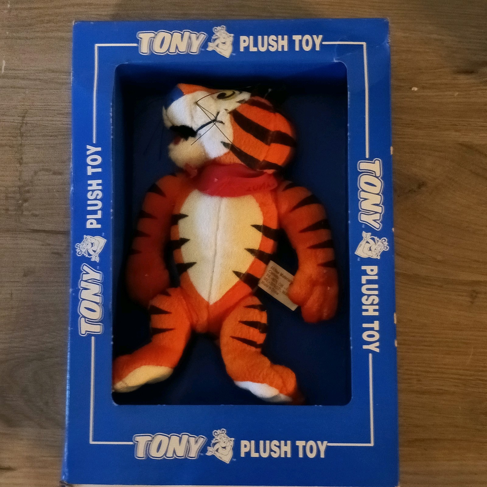 Vintage 1997 Tony The Tiger Plush Toy Kellogg\'s Frosted Flakes NIB Cereal Mascot