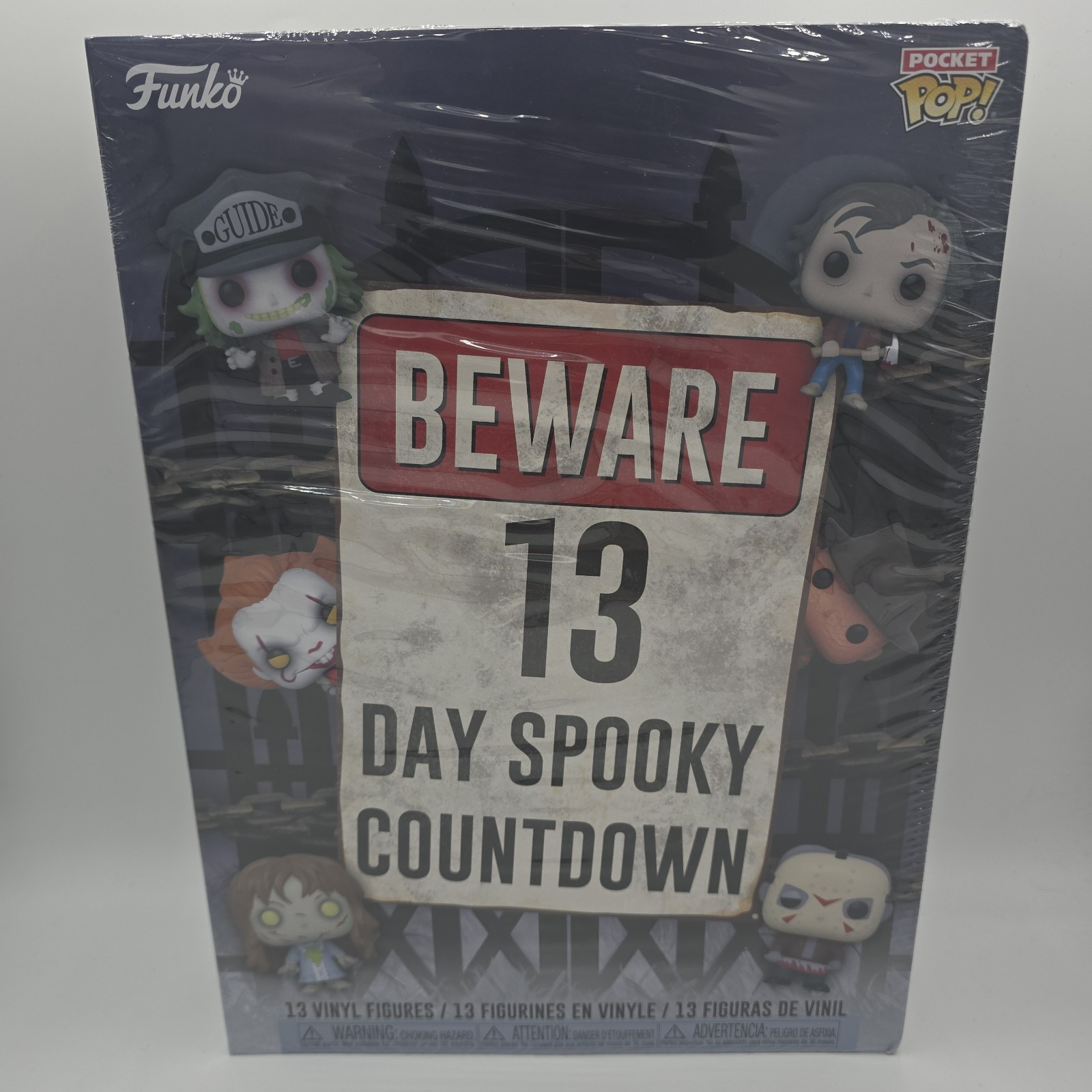 New Sealed Funko Pocket Pop Advent Calendar 13-Day Spooky Countdown Halloween