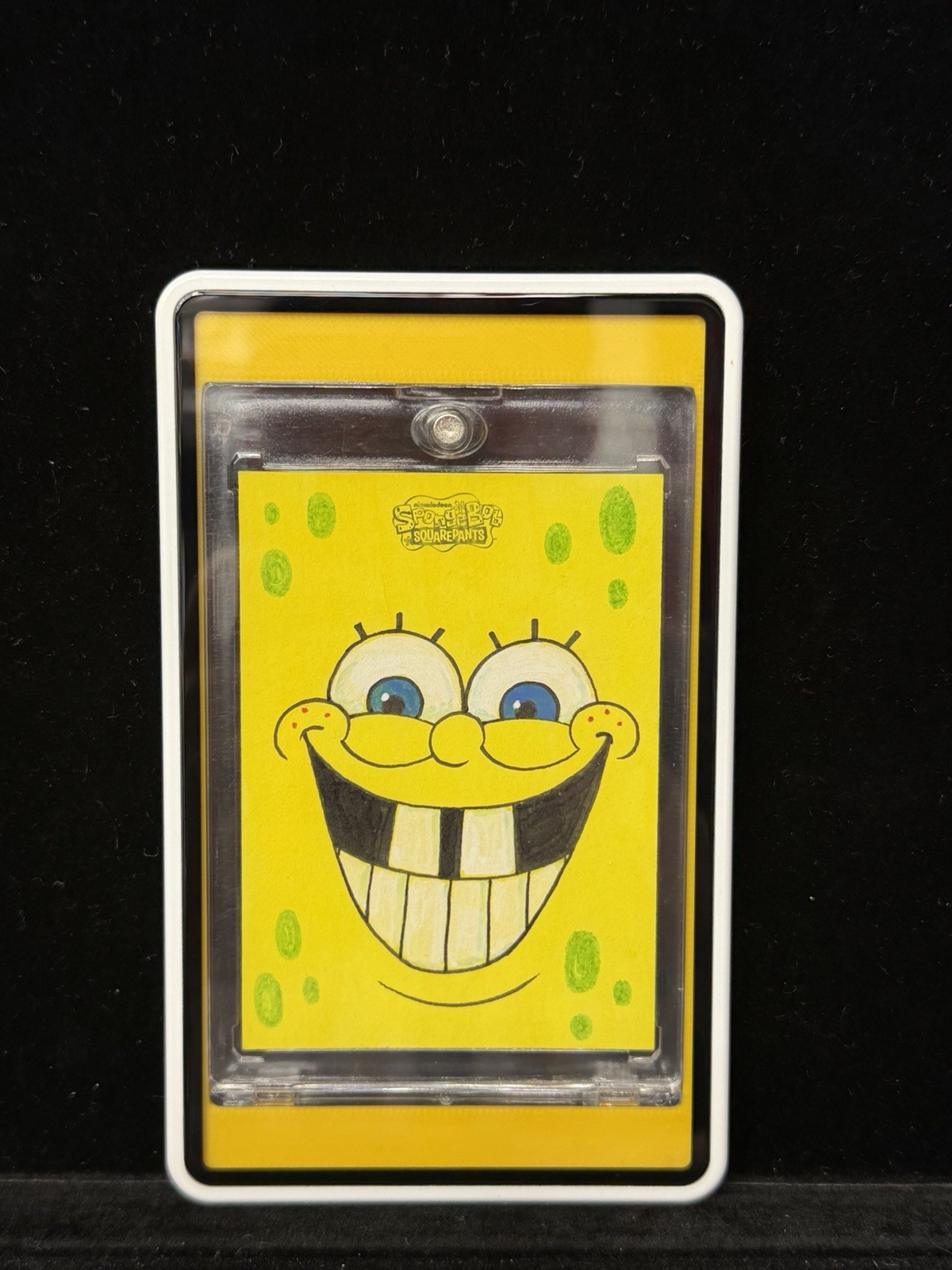 2025 Topps Chrome SpongeBob 25th SpongeBob Artist Auto Autograph Sketch #1/1
