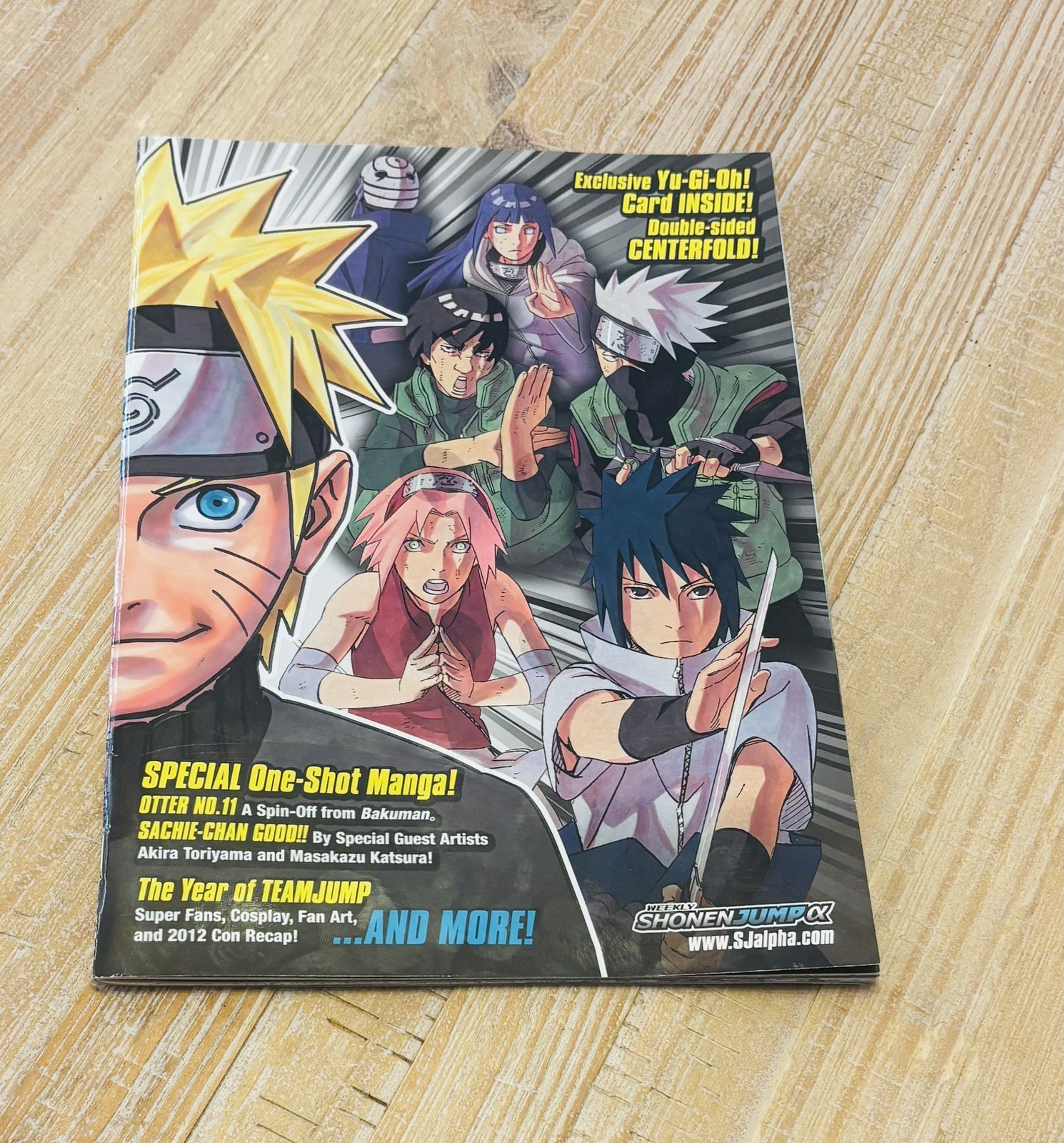Shonen Jump Alpha Yearbook 2013 Magazine Members Exclusive Edition *with Card*