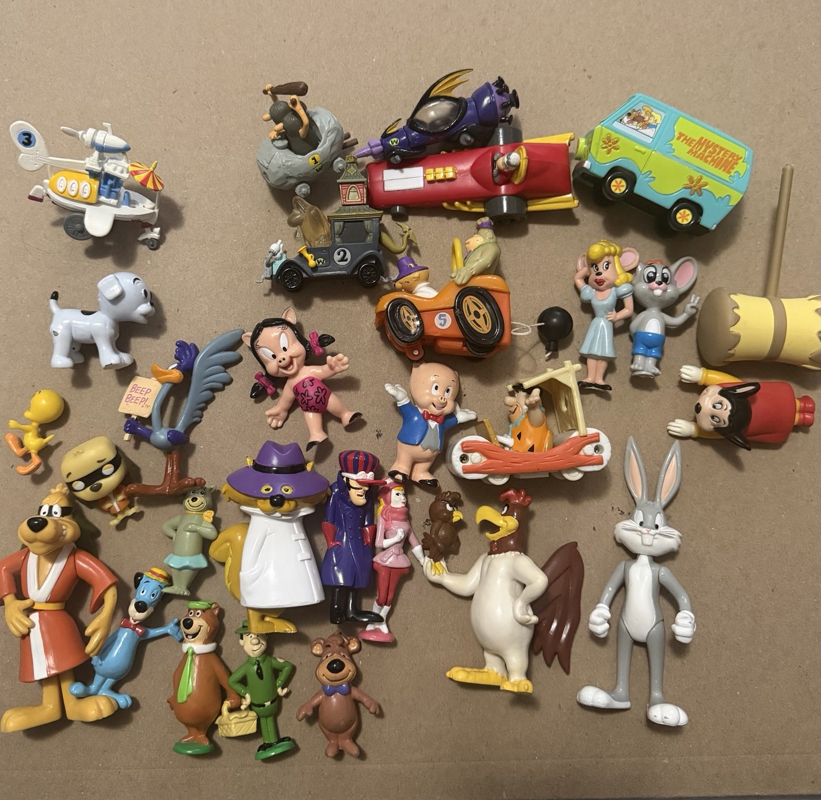 Hanna Barbera Classic Cartoon Figures Lot