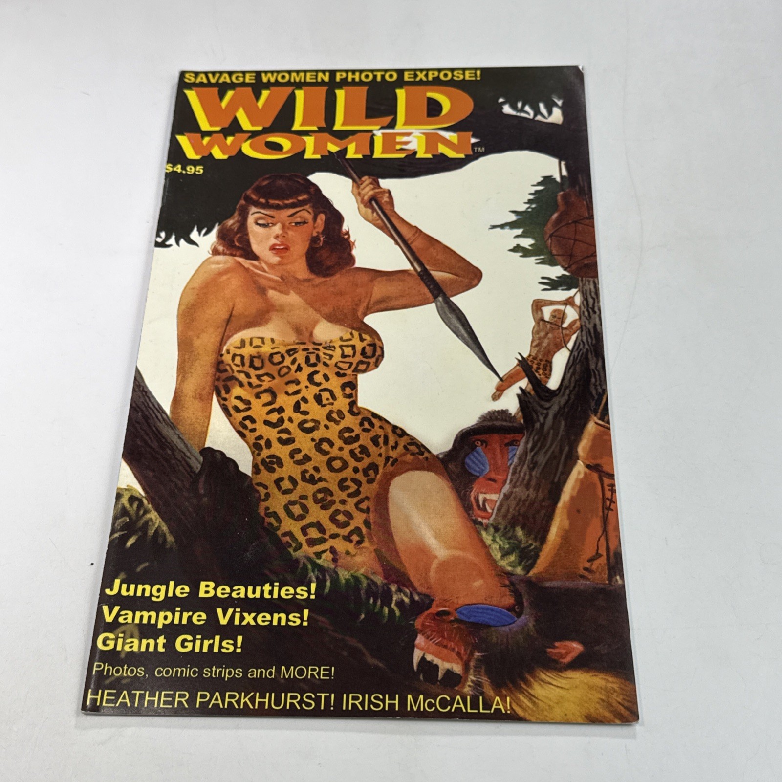Wild Women #1 Paragon 1999 Comic Book Vampire Lovers Savage Women Photo Expose