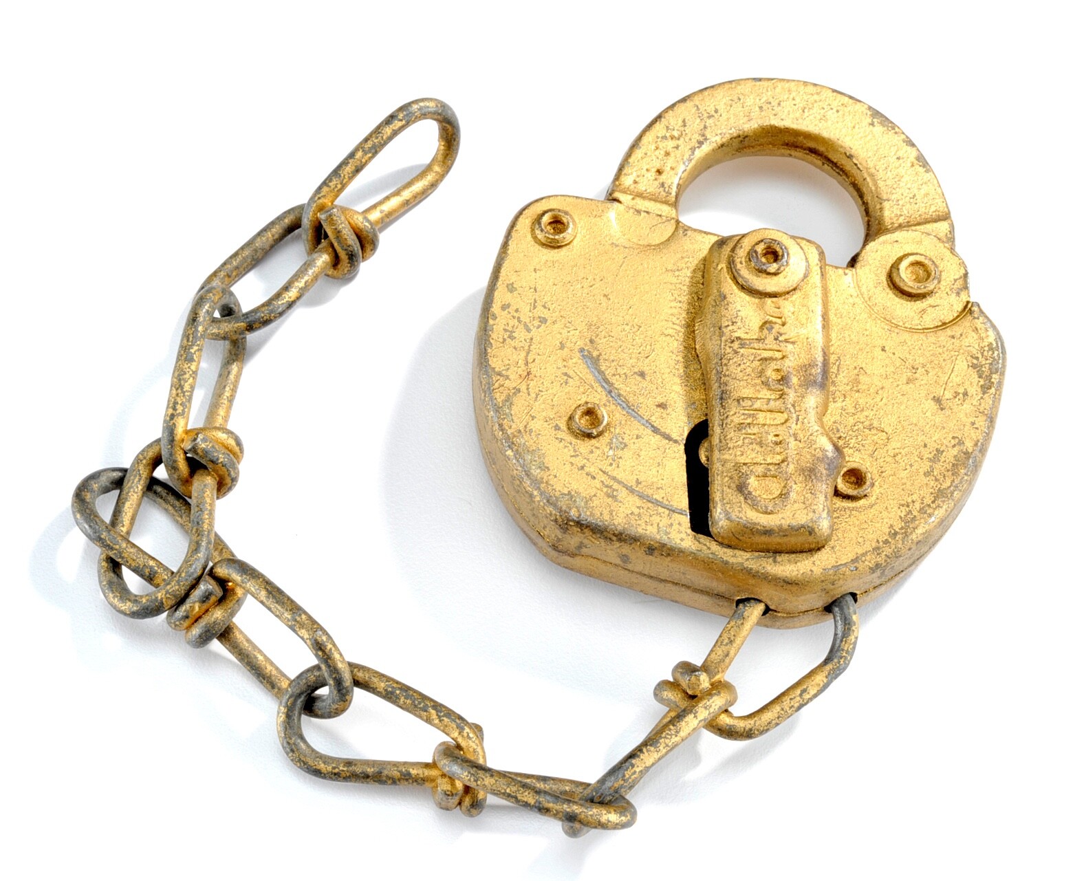 Vintage 1935 Adlake L&N (Louisville-Nashville) Railroad Lock-Switch Padlock