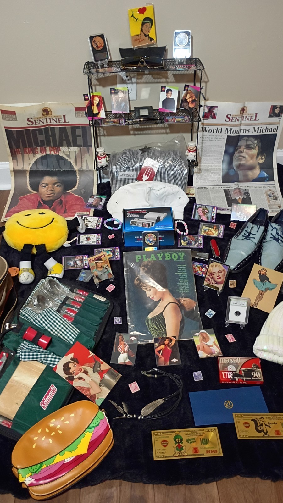 Old Grandpa’s Junk Drawer Lot VintageCard 110 + Items