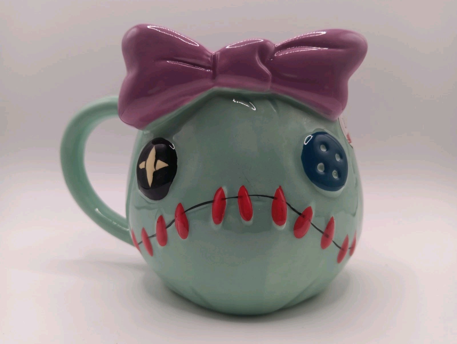 Disney Lilo and Stitch Scrump The Doll Ceramic Figural Mug Cup 20 oz. (NEW)