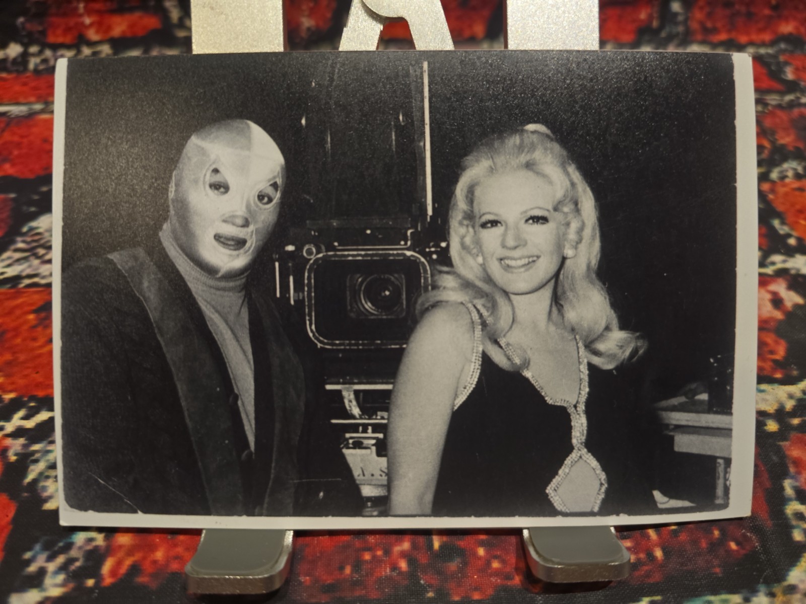 ORIGINAL 1960\'s El Santo Lucha Libre Photograph - MEXICO - 6\