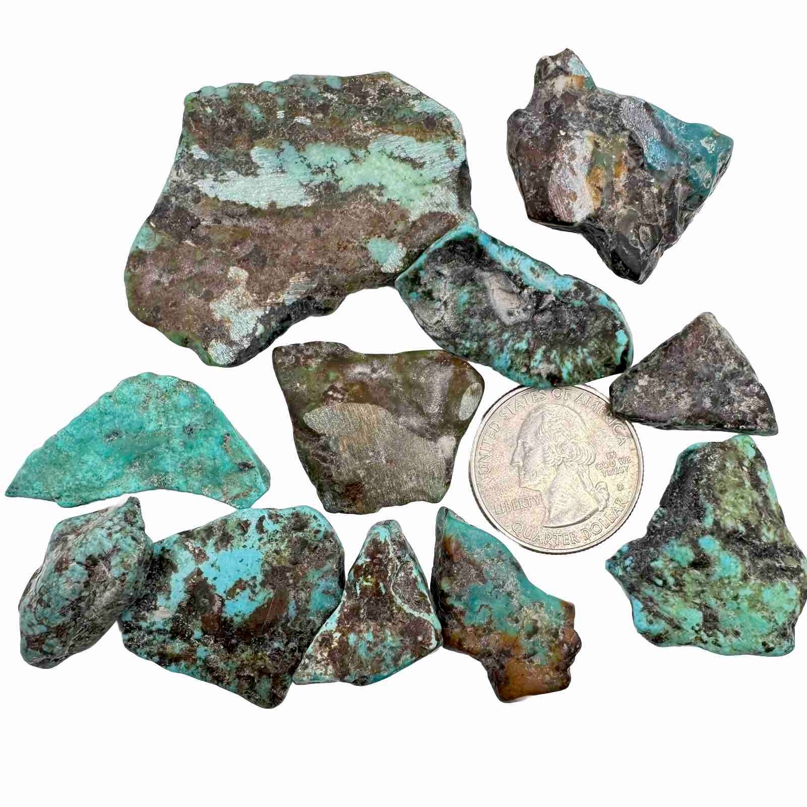 64 Grams Stabilized Hubei Vein Turquoise Rough