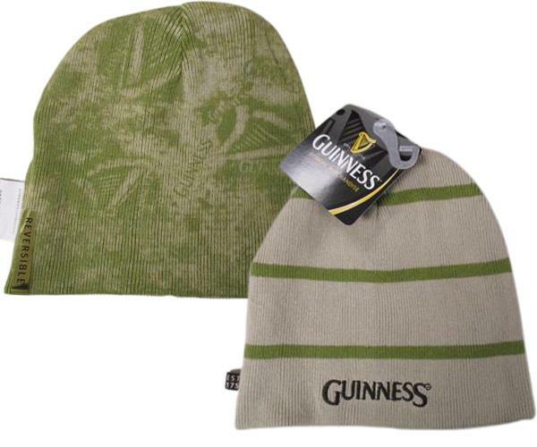 NEW GUINNESS Beer Adult One Size Fits Most Reversible Beanie