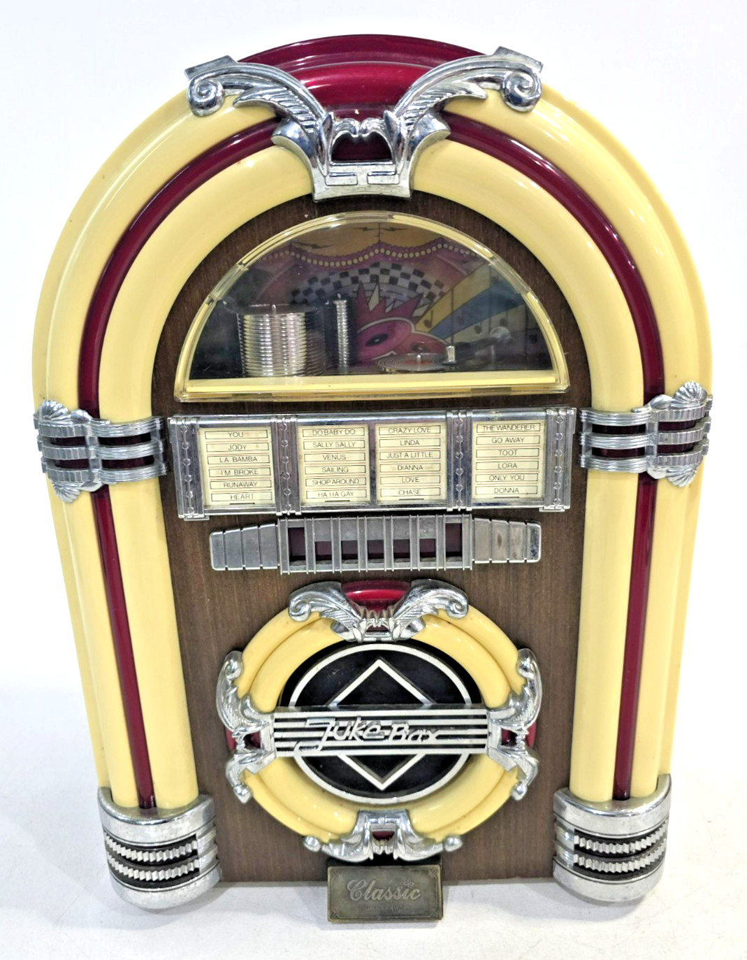 Vintage Crosley CR-11 Limited Edition AM FM Cassette Jukebox Radio  WORKS