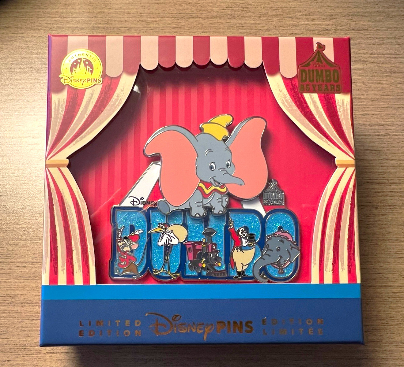 Disney Dumbo Pin 85th Anniversary LE 4000 Limited Edition 2026