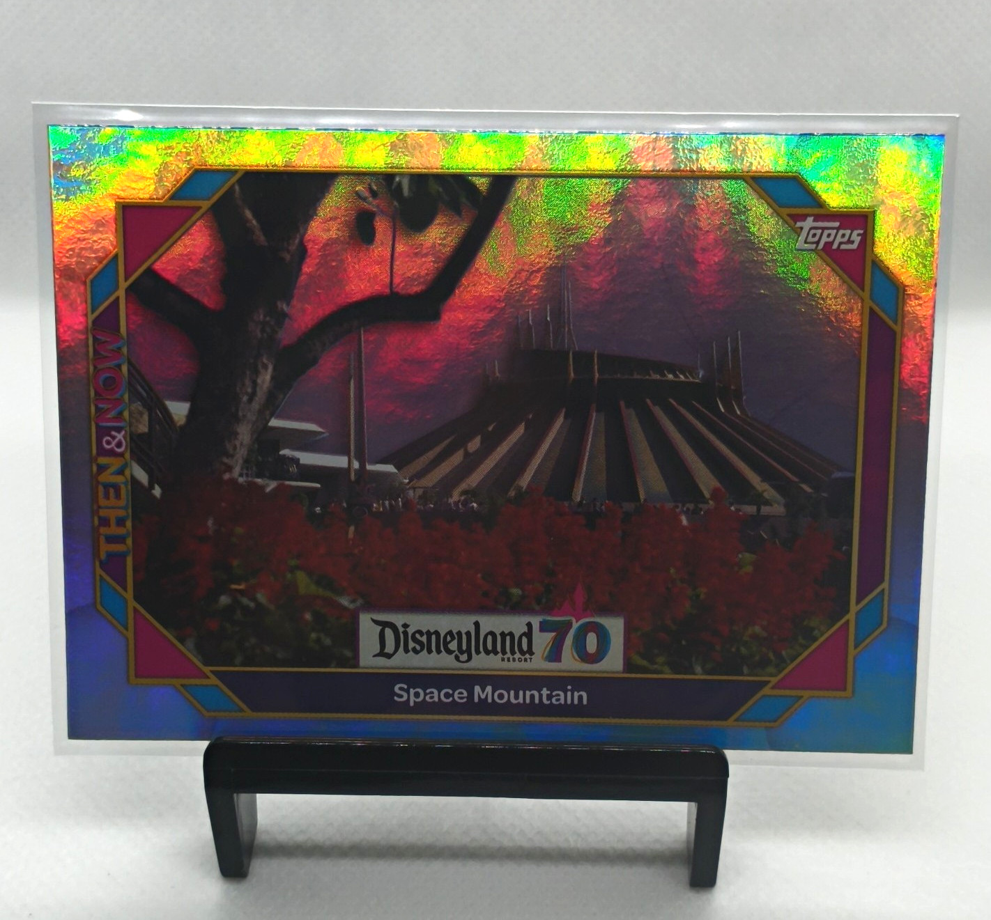 Topps 2025 Disneyland 70 Then & Now Space Mountain Insert Non-Sport Card #49