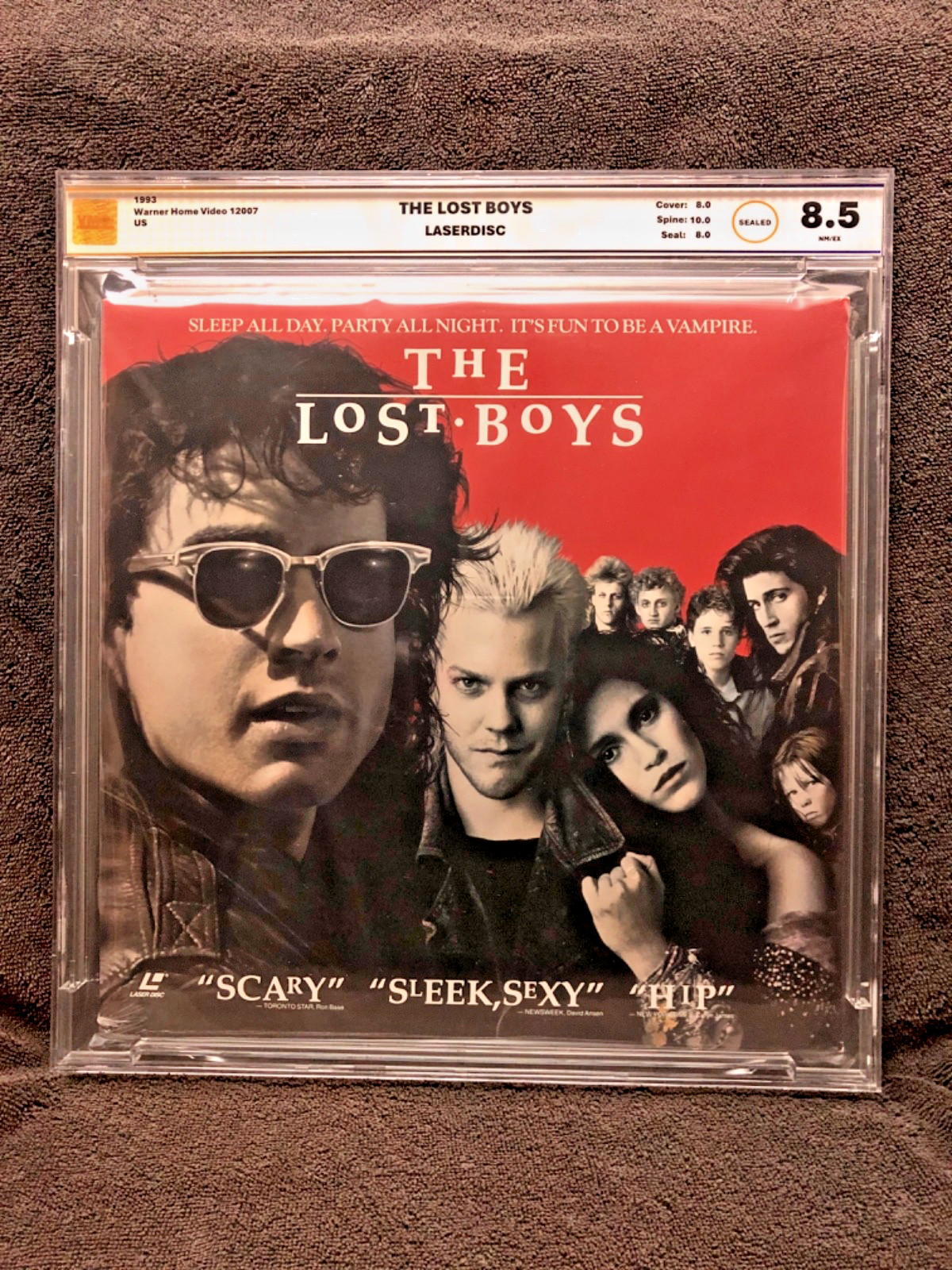 The Lost Boys - VMG 8.5 NM/EX- Graded Laserdisc Sealed 1993