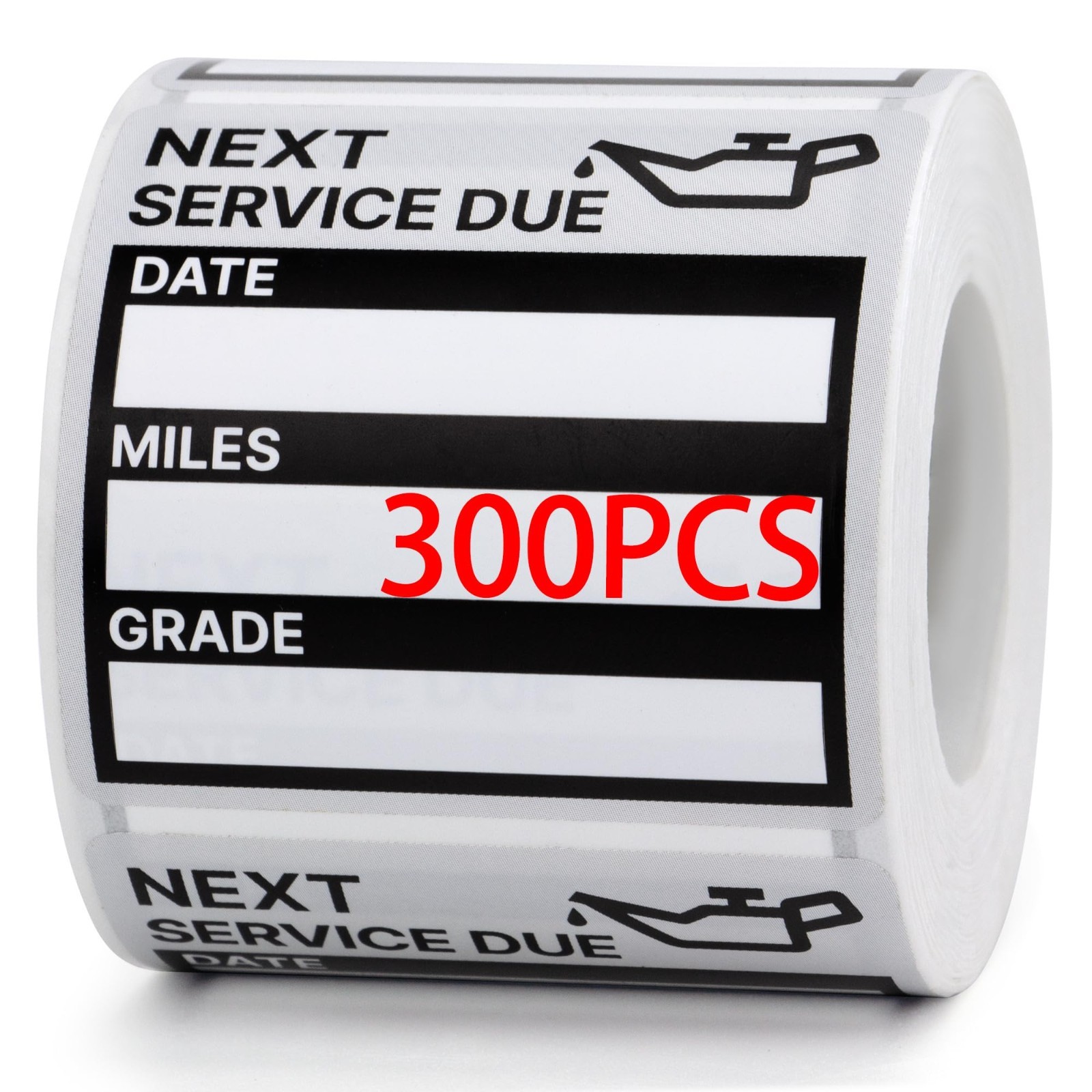 for Oil Change Stickers Vinyl 300 Pcs 2\