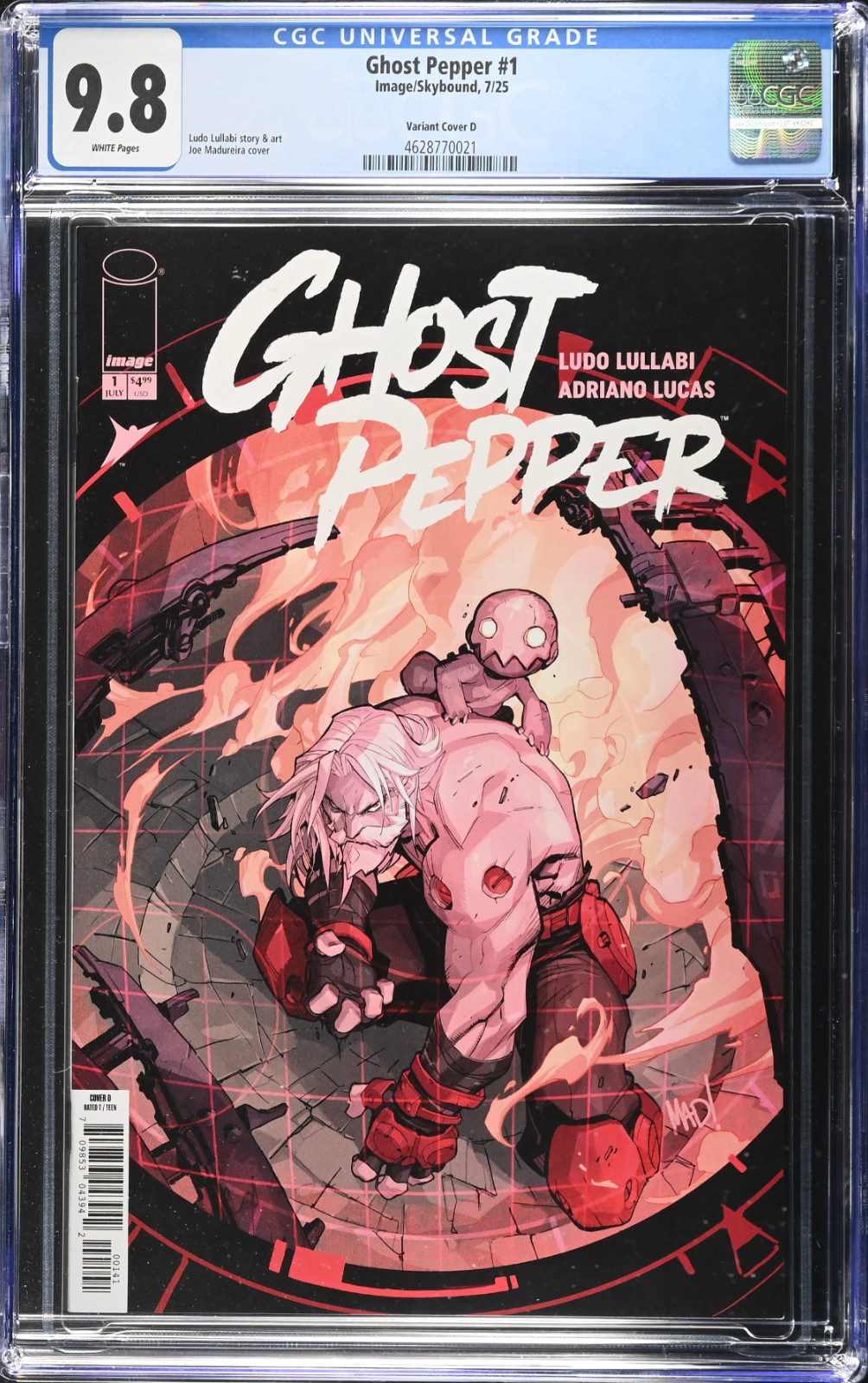 Ghost Pepper #1 Madureira 1:25 Retailer Incentive Variant CGC 9.8