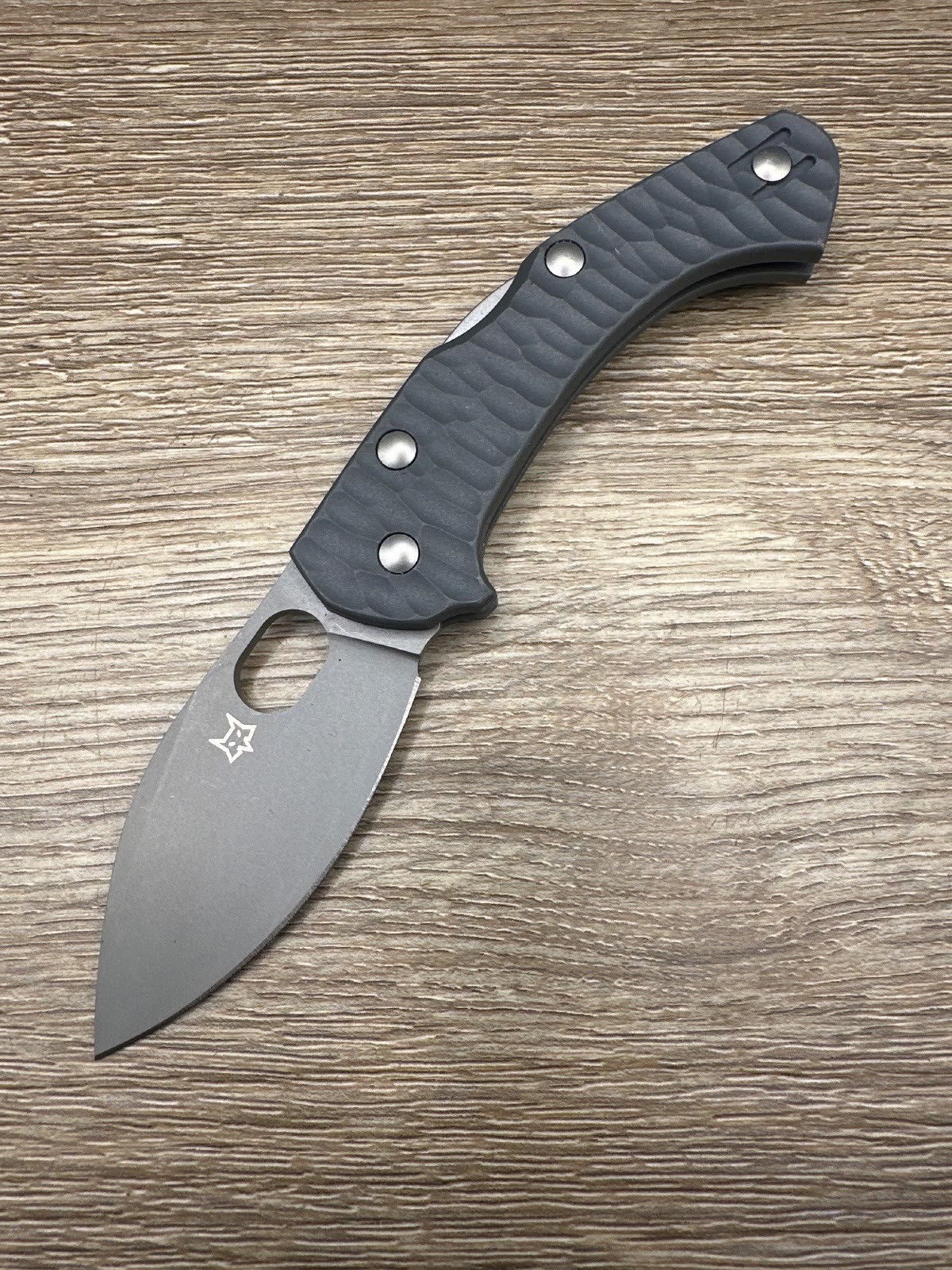 Fox Knives Ansø Zero N690 Italy Sculpted FRN Lockback Folder Used