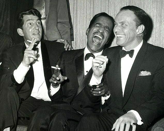 The Rat Pack Frank Sinatra Dean Martin Sammy Davis Jr.  Retro Picture Photo 8x10