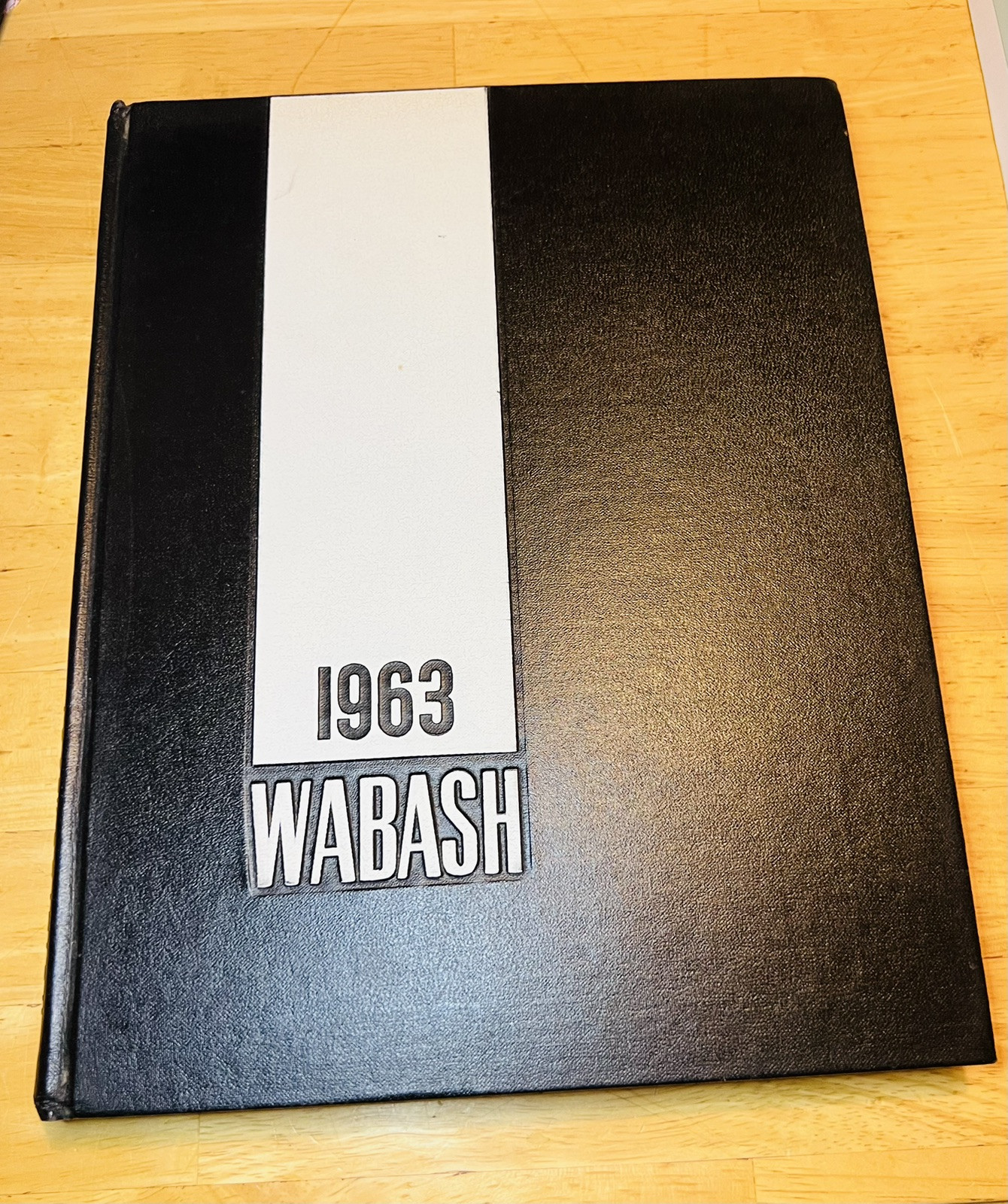 1963 Wabash College Yearbook Crawfordsville Indiana. Nice