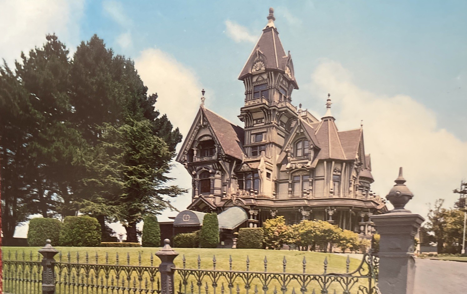 Carson Home Vintage California Zan Real Photo Postcard Eureka, CA