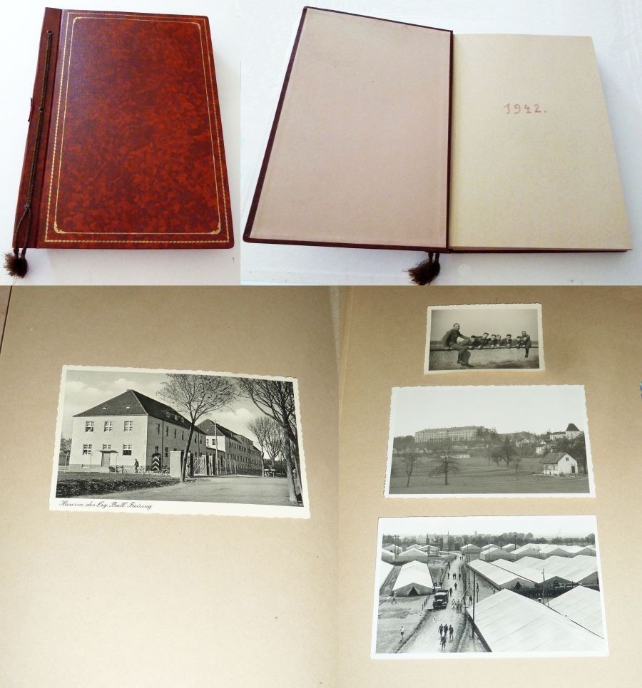WW2 German Wehrmacht Photo Album with 168 photos