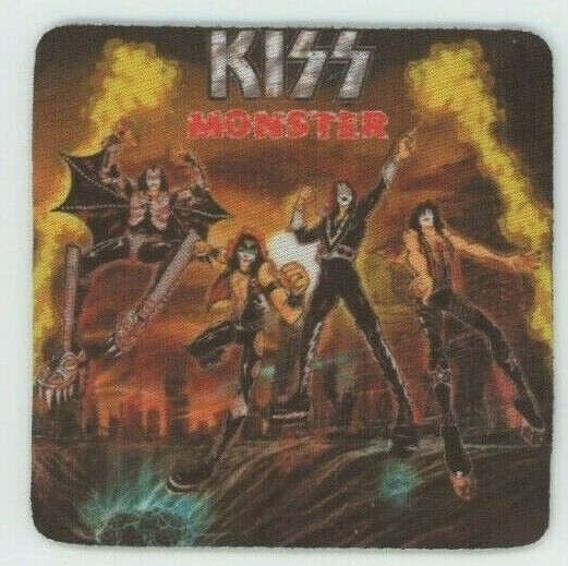 Kiss Rock and Roll Band - Record Album COASTER  - Monster