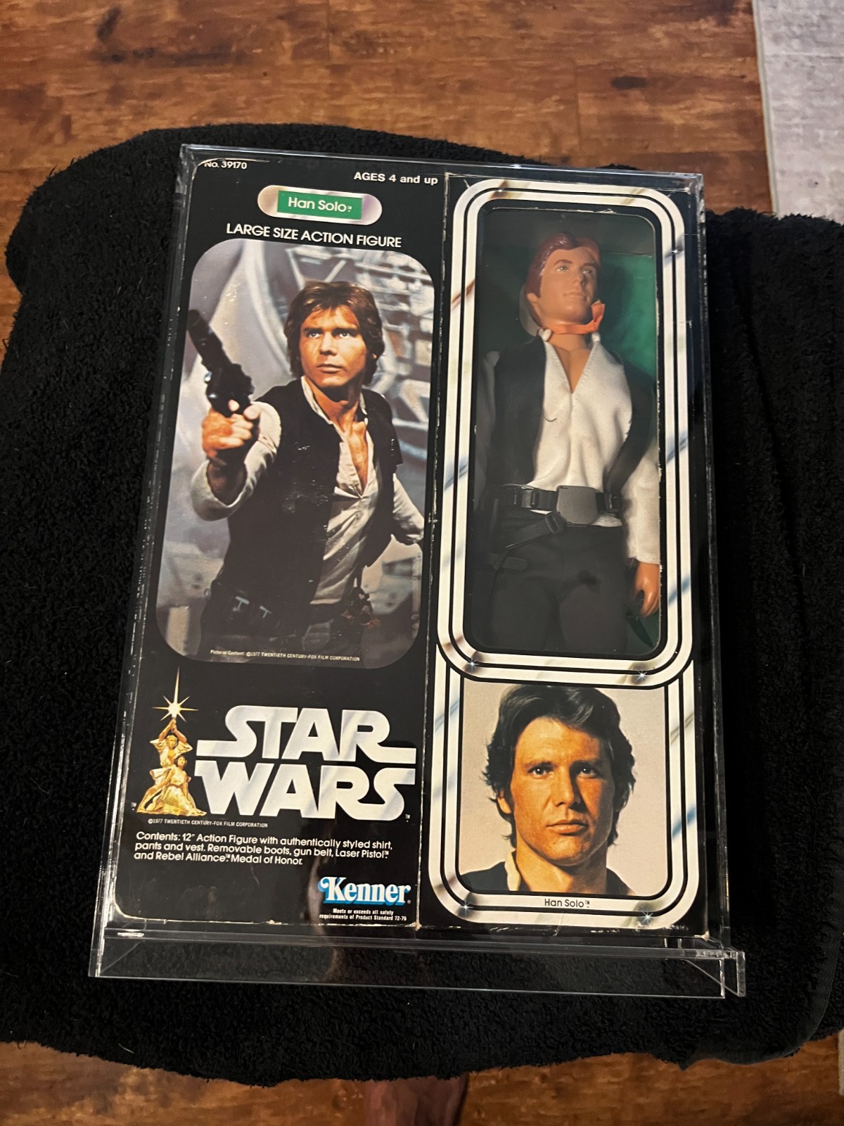 Vintage 1978 Star Wars Han Solo Kenner 12