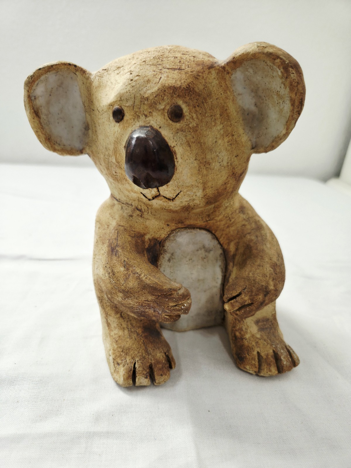Vintage Koala Bear Handmade Heavy Resin Unbranded Koala Bear 6.5\