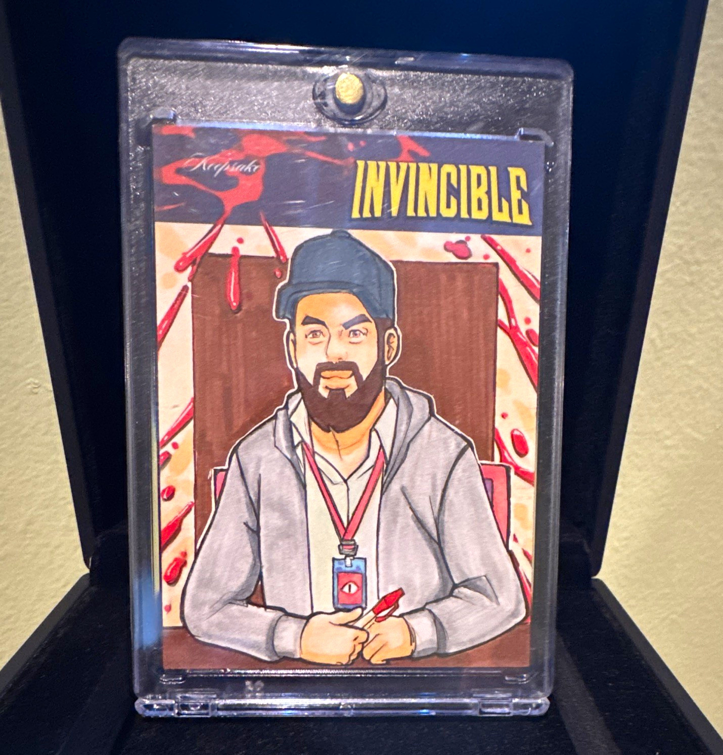 2026 Keepsake Invincible Season 2 1/1 Sketch Card Filip Schaff  Varon Moreno