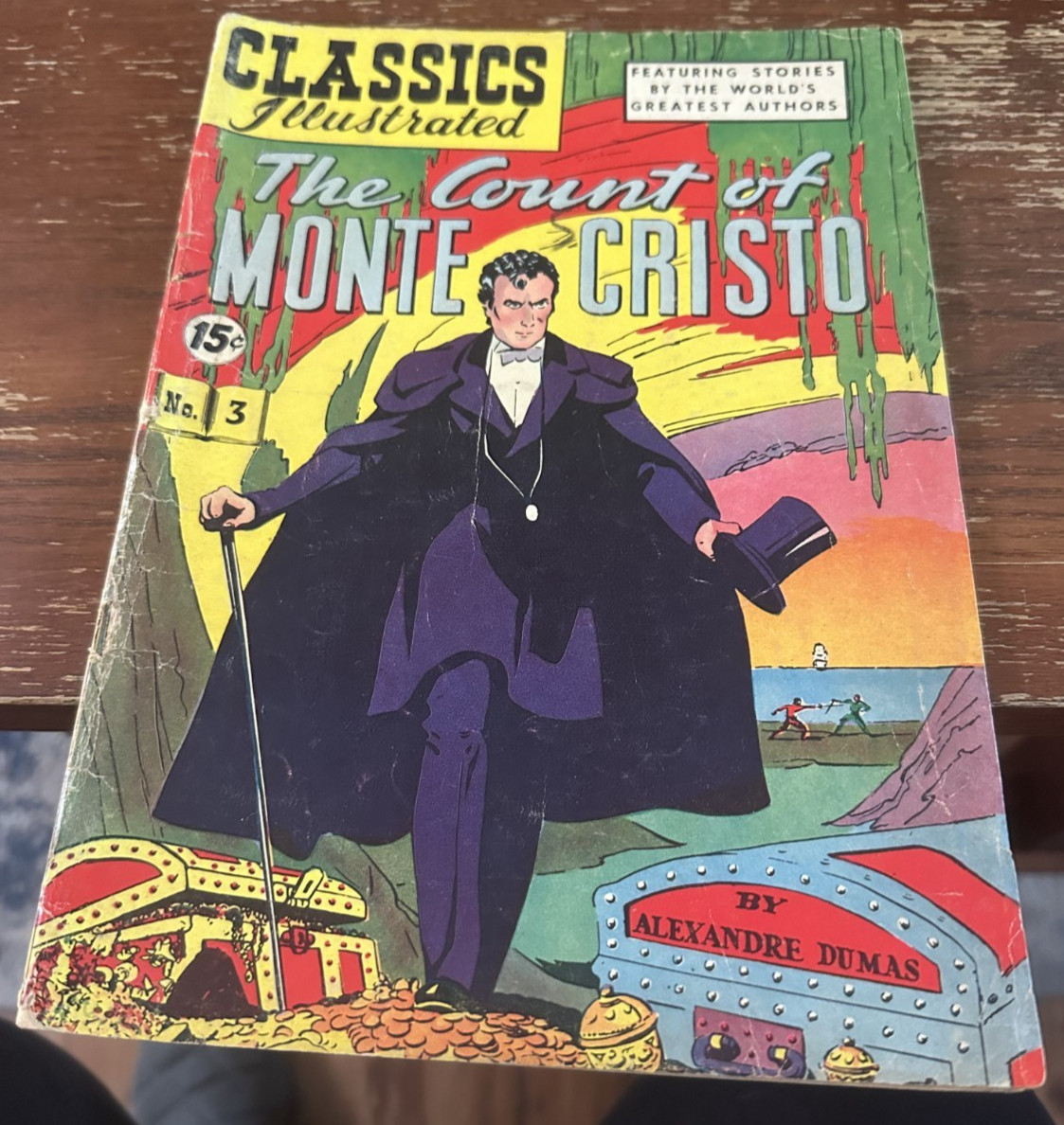 Classics Illustrated 003 The Count of Monte Cristo #1 FR/GD 1942