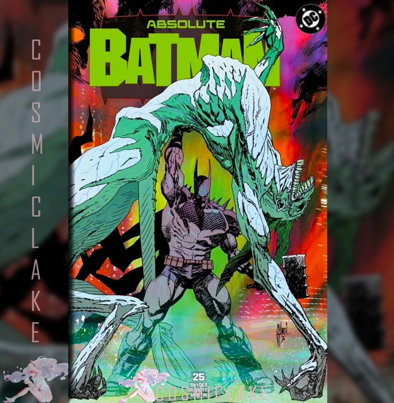 Absolute Batman #25 March Dragon Ball Homage Variant Presale 10/28☆