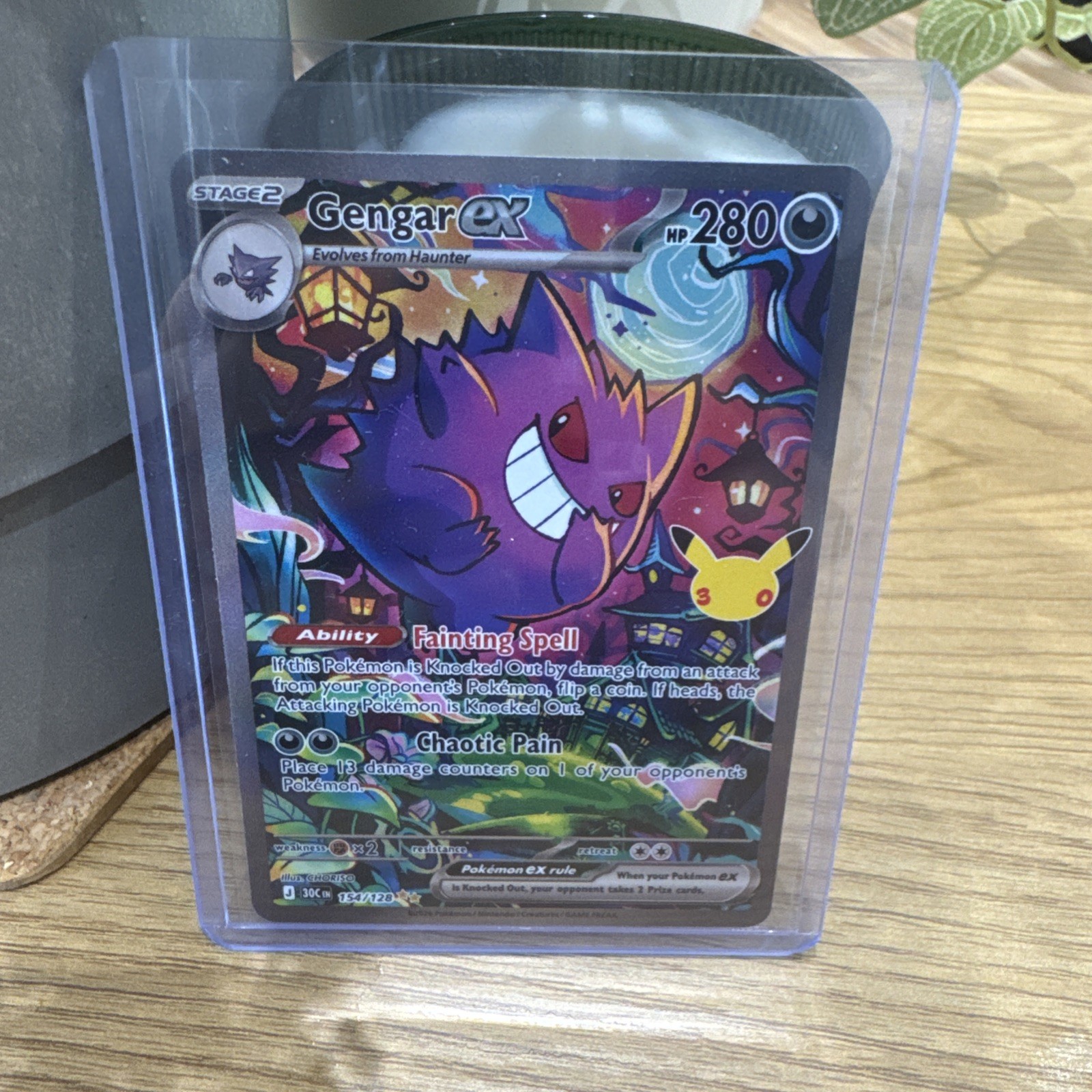 Gengar ex 154/128 30th Anniversary 