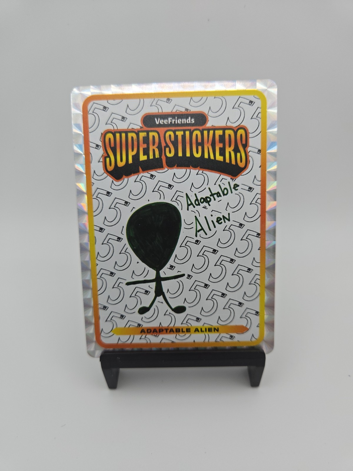 Veefriends Spectacular Super Stickers Adaptable Alien OG Art Insert Pack Fresh 